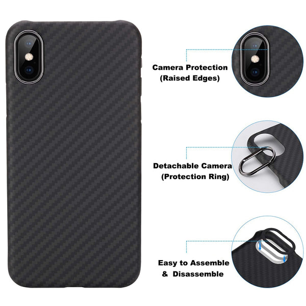 Aramid Matte Carbon Fiber – X