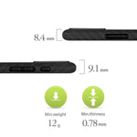 Aramid Matte Carbon Fiber – X